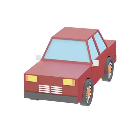 Taxi Car  3D Icon