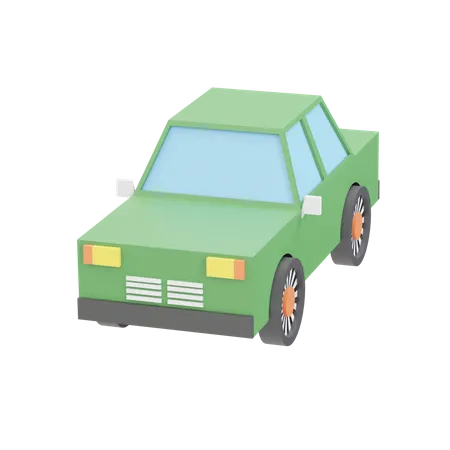 Taxi Car  3D Icon