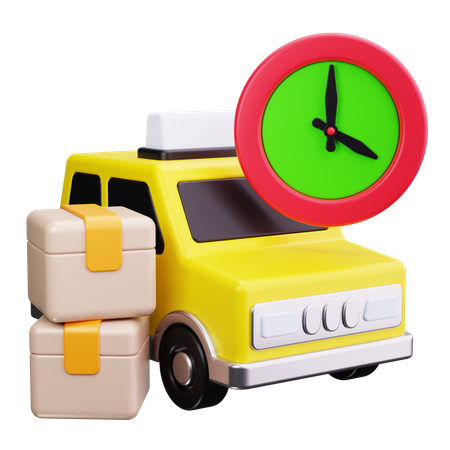 Taxi Dispatch  3D Icon