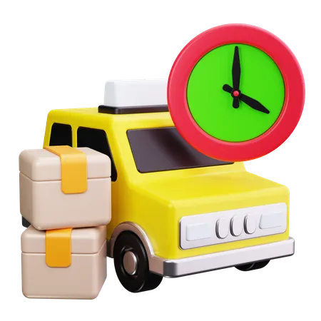 Taxi Dispatch  3D Icon