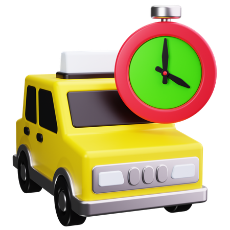 Disponibilité des taxis  3D Icon