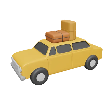 Voiture de taxi  3D Icon