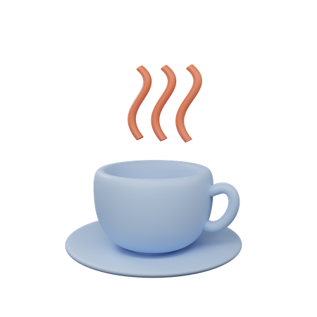 Taza caliente  3D Icon