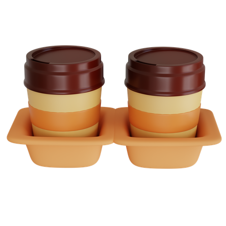 Taza contenedor de comida  3D Icon