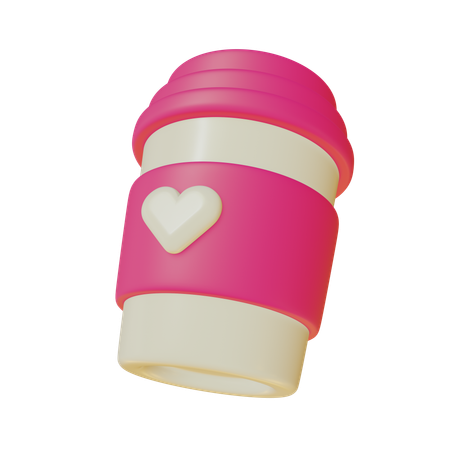 Taza amorosa  3D Icon