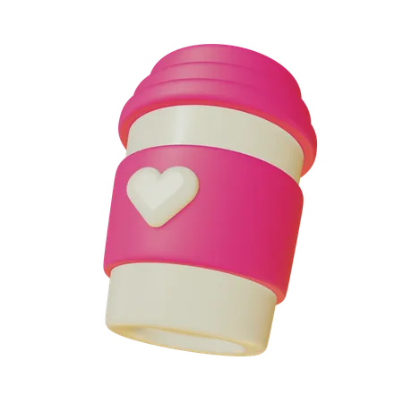 Taza amorosa  3D Icon