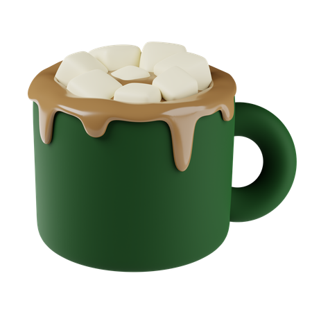 Taza de cacao  3D Icon