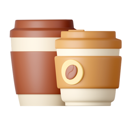 Taza de café  3D Icon