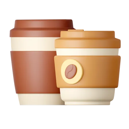 Taza de café  3D Icon