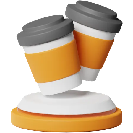 Taza de café  3D Icon