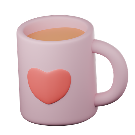 Taza de café  3D Icon