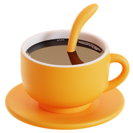 Taza de cafe  3D Icon