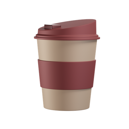 Taza de café  3D Illustration