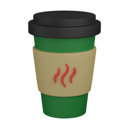Taza de cafe  3D Icon