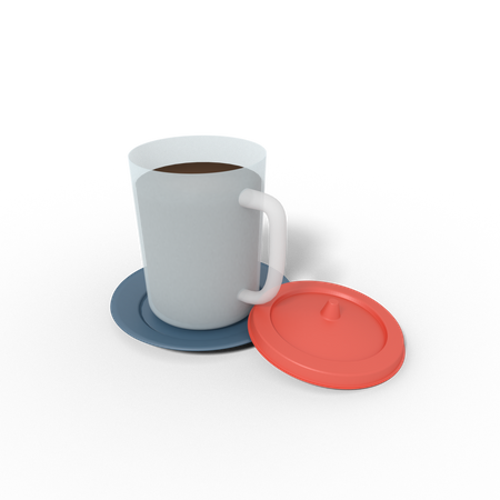 Taza de café  3D Icon