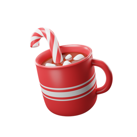 Taza de chocolate  3D Icon