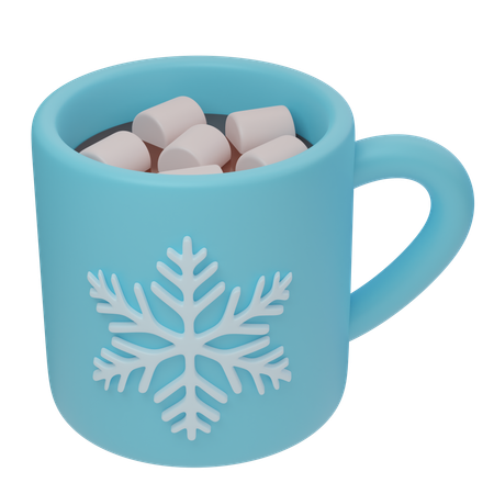 Taza de chocolate caliente  3D Icon