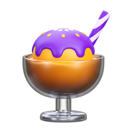 Copa de helado  3D Icon