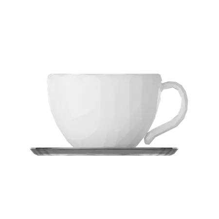 Taza de té lowpoly  3D Icon