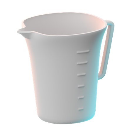 Taza medidora  3D Icon