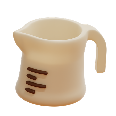 Taza medidora  3D Icon