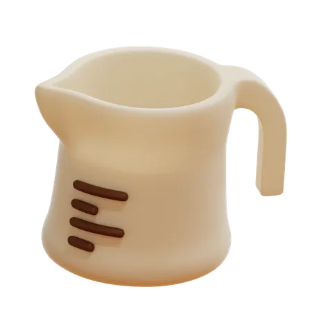 Taza medidora  3D Icon