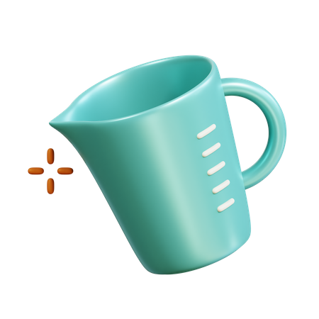 Taza medidora  3D Icon