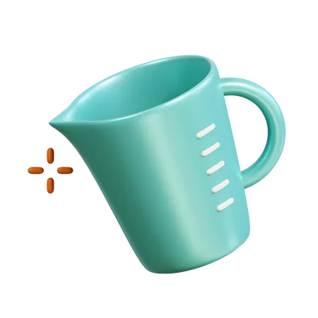 Taza medidora  3D Icon