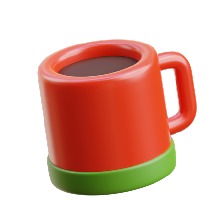 Taza de navidad  3D Icon