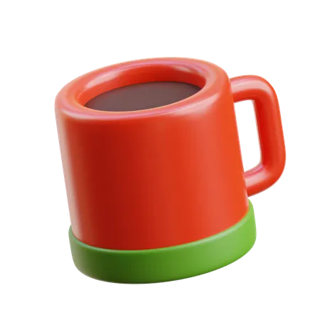 Taza de navidad  3D Icon