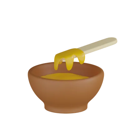 Tazón de sopa  3D Icon