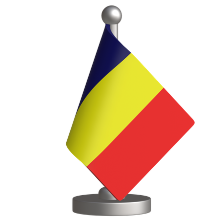 Tchad  3D Icon