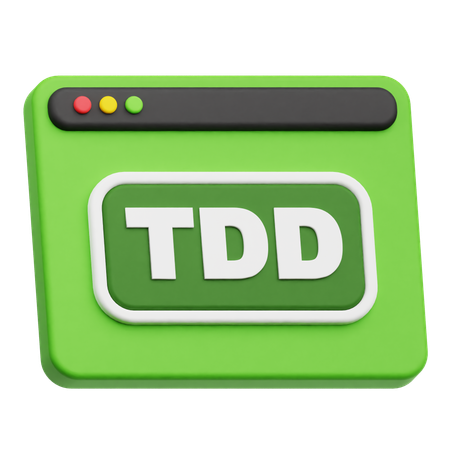 Tdd Website  3D Icon