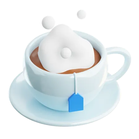 Té caliente  3D Icon