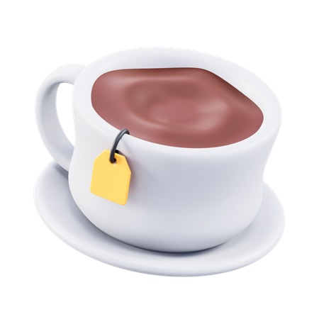 Té caliente  3D Icon