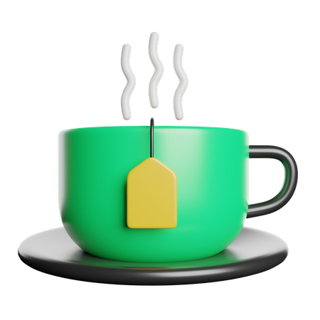 Té caliente  3D Icon