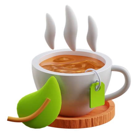 Té caliente  3D Icon