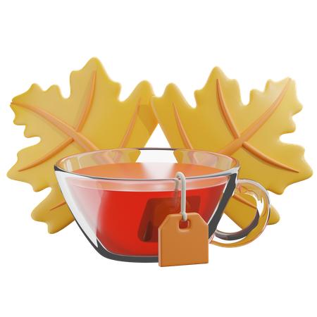 Té caliente  3D Icon