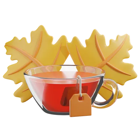 Té caliente  3D Icon