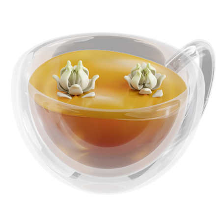 Té de jazmín  3D Icon