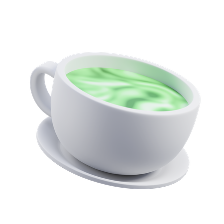 Té Matcha  3D Icon