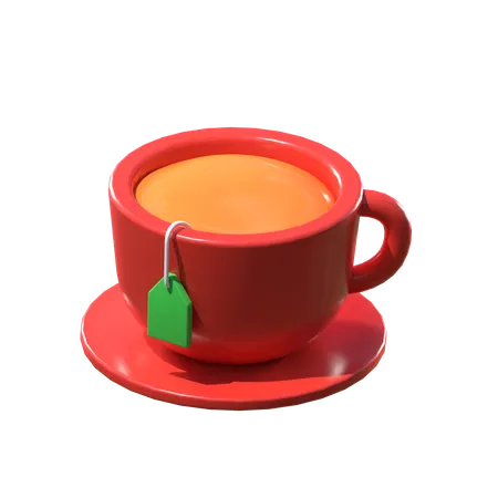 Té verde  3D Icon