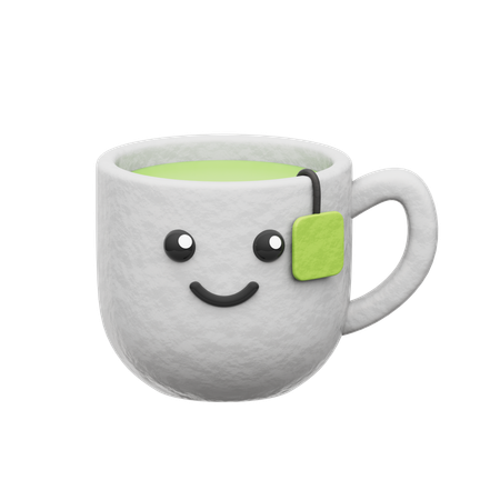 Té verde  3D Icon