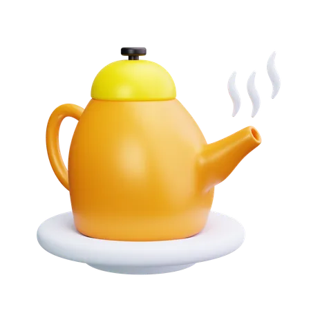 Té verde  3D Icon