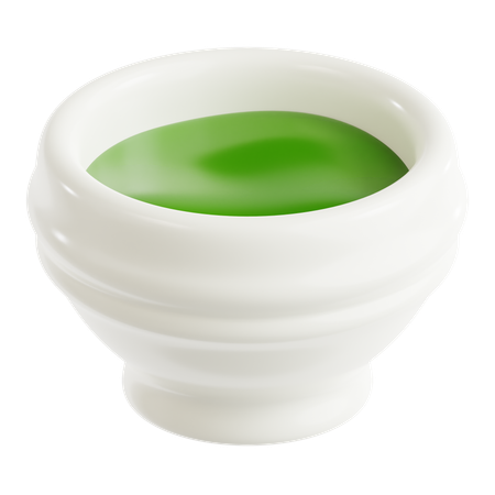 Té verde  3D Icon