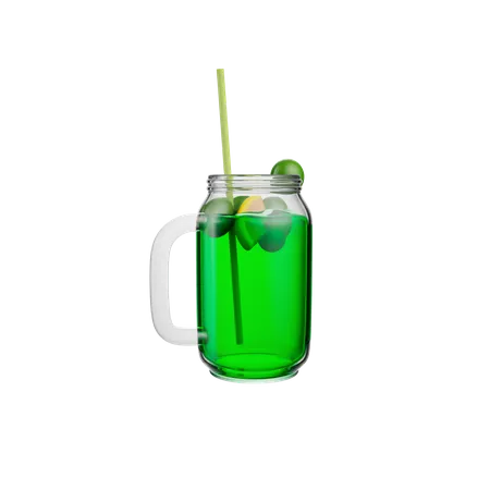 Té verde  3D Icon