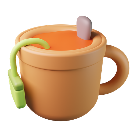 Tea  3D Illustration