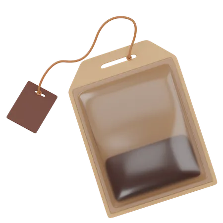 Tea Bag  3D Icon