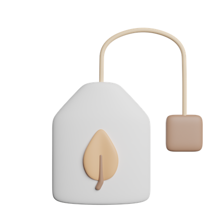 Tea Bag  3D Icon