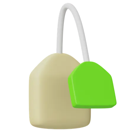 Tea Bags  3D Icon